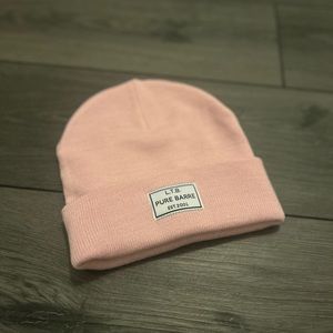 Pure Barre Pink Beanie